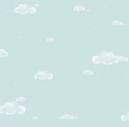NAP458 | Carta da parati nuvole - Col. 2